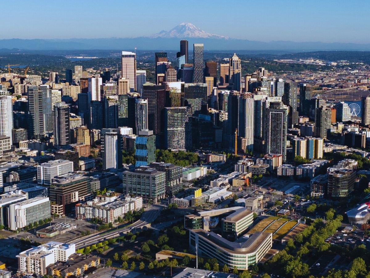 Downtown Seattle, WA in the service area of Wise Choice Construction